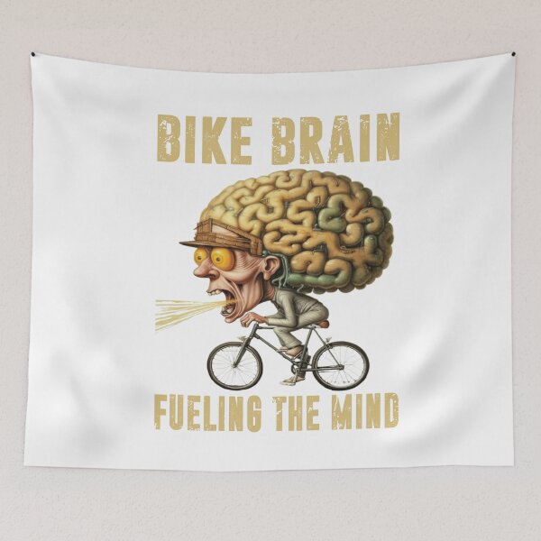Item preview,  Cycling Brain-Bike Brain Fueling the Mind designed and sold by VISIONSTURME.