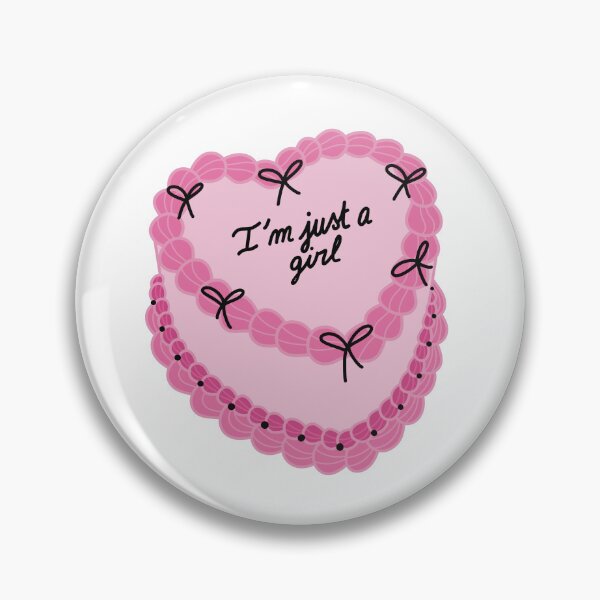 Item preview, Cake "Just a Girl" designed and sold by Nahliart.