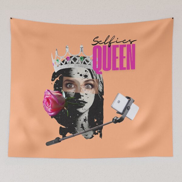 Item preview, Selfie Queen designed and sold by SkullFiesta.