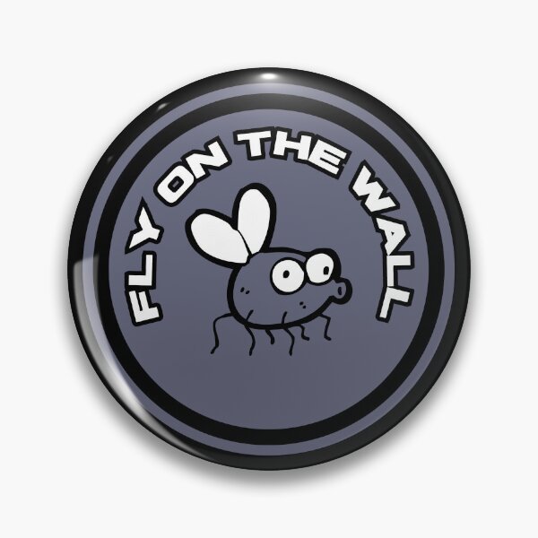 Item preview, Fly on the Wall Sticker designed and sold by BundleOfVibes.