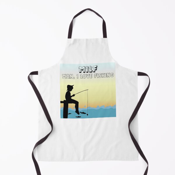 Item preview, Man, I love fishing designed and sold by Mushroom Patch Designs.