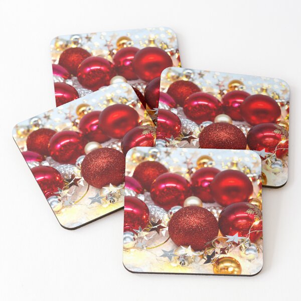 Item preview, Christmas Red & Silver Decor Balls designed and sold by LAPilotGirl.