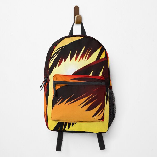 Item preview, Warm Tones Retro Sun and Palm Trees Beach Style AI Art 2 of 4 designed and sold by Beachy.