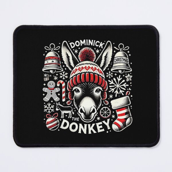 Item preview, Dominick the Donkey Christmas-Themed Artwork designed and sold by love3617.