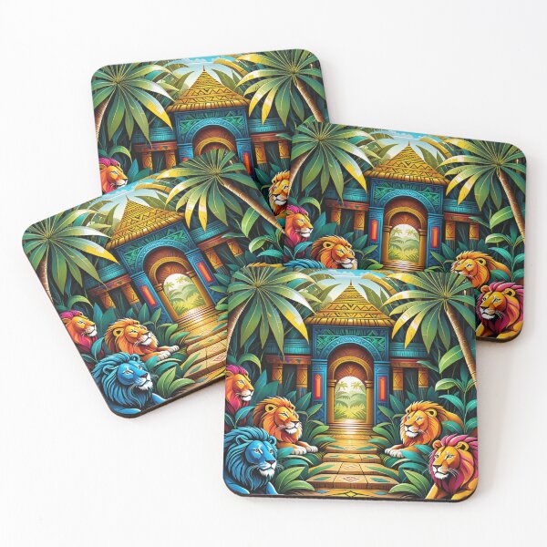 Item preview, Guardians of the Jungle Temple designed and sold by CulturalTales.