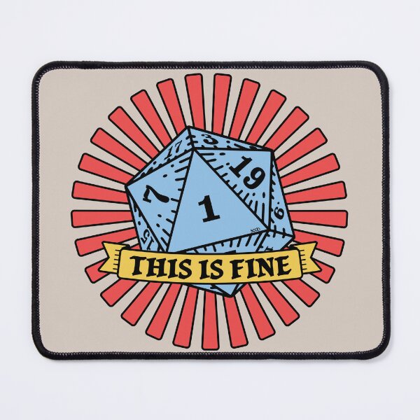 Item preview, This Is Fine designed and sold by Murder of Crows.