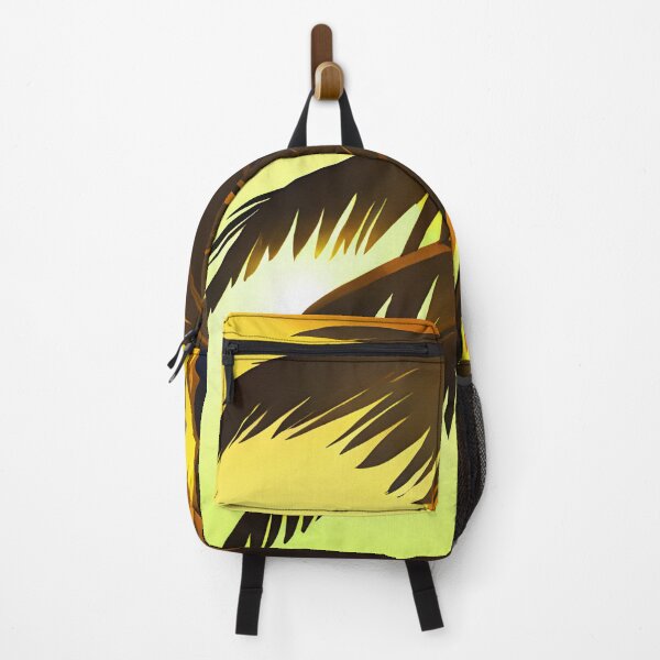 Item preview, Warm Tones Retro Sun and Palm Trees Beach Style AI Art 4 of 4 designed and sold by Beachy.
