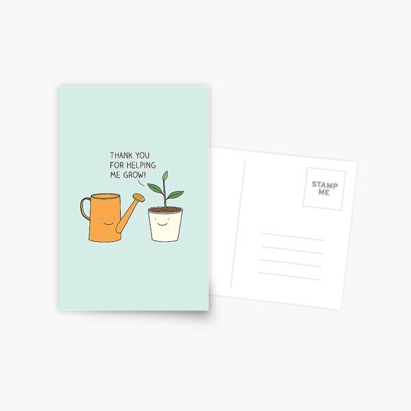 Aperçu de l'œuvre Merci de m'aider à grandir ! créée et vendue par Milkyprint.