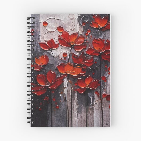 Item preview, Red Flowers in the Rain designed and sold by Ravenbluff.