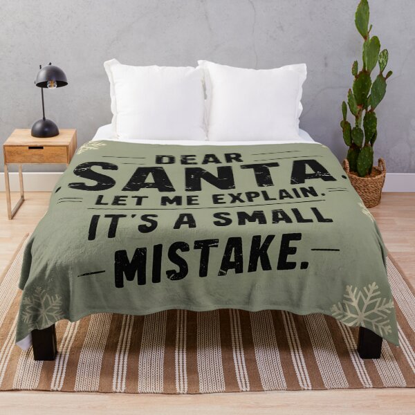 Item preview, Dear Santa Let Me Explain. It's A Small Mistake - 07 designed and sold by kjp-design.