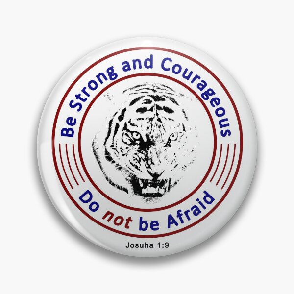 Item preview, Strong Courageous not Afraid designed and sold by Inkhornmedia.