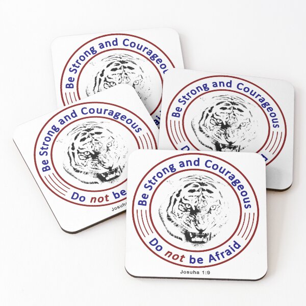 Item preview, Strong Courageous not Afraid designed and sold by Inkhornmedia.