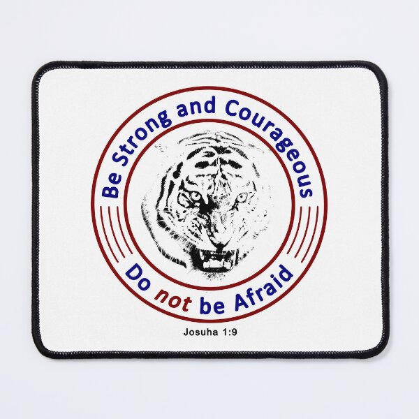 Item preview, Strong Courageous not Afraid designed and sold by Inkhornmedia.
