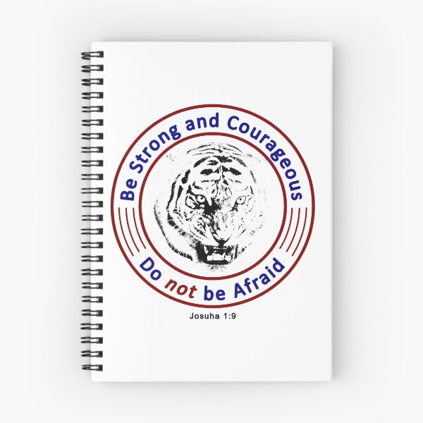 Item preview, Strong Courageous not Afraid designed and sold by Inkhornmedia.