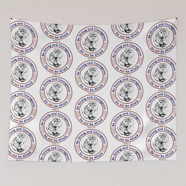 Item preview, Strong Courageous not Afraid designed and sold by Inkhornmedia.