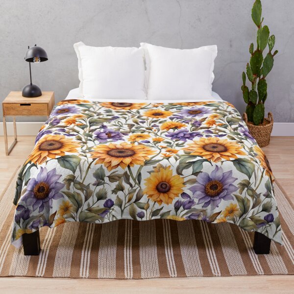 Item preview, Watercolor Florals: Sunfower Flowers designed and sold by Victoria Riabov.