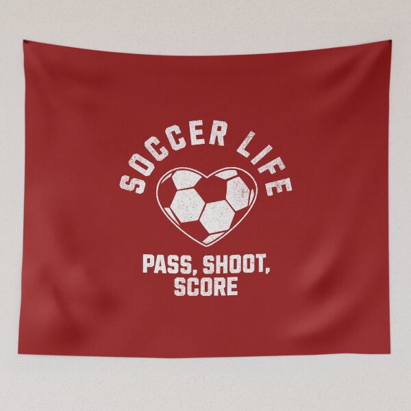 Item preview, Pass, Shoot, Score - Soccer Life designed and sold by quiggleton.