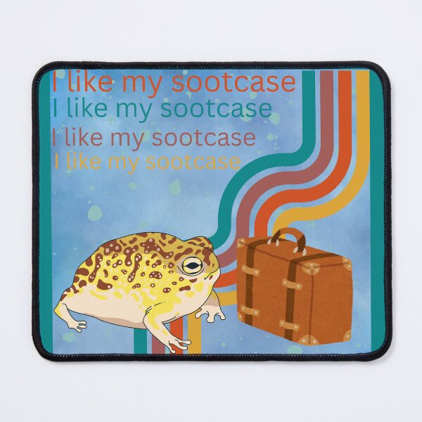 Item preview, I like my sootcase frog designed and sold by Mushroom Patch Designs.