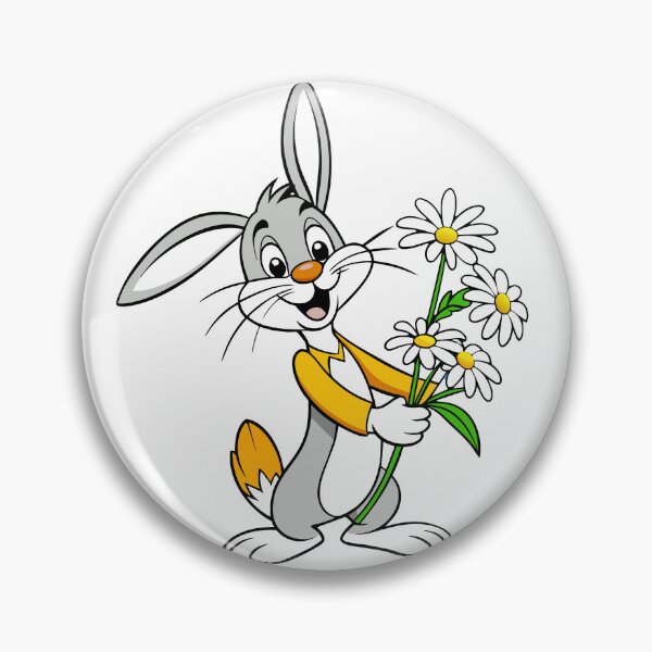Artikelvorschau, Jubelnder Hase mit Kamillenstrauß entworfen und verkauft von iwcus.