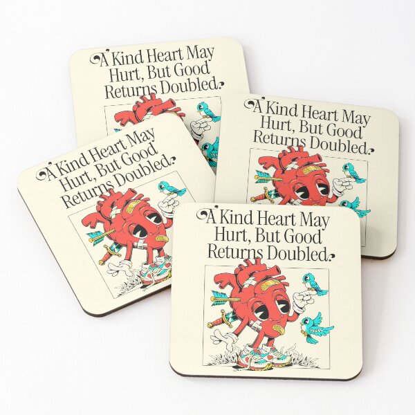 Item preview, A kind heart may hurt but good returns doubled designed and sold by andremuller.