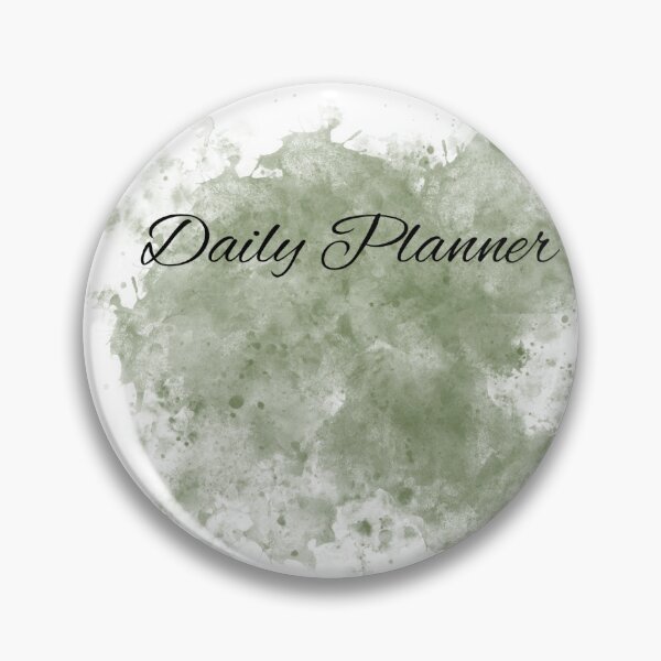 Item preview, daily planner designed and sold by Graphiniz.