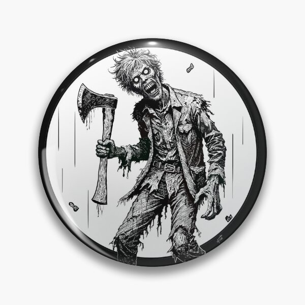 Item preview, Zombie Horror Art designed and sold by MyloArts.