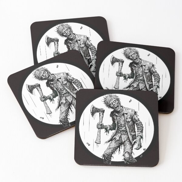 Item preview, Zombie Horror Art designed and sold by MyloArts.