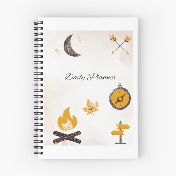 Item preview, Daily Planner – Camping and Adventure Design designed and sold by Graphiniz.