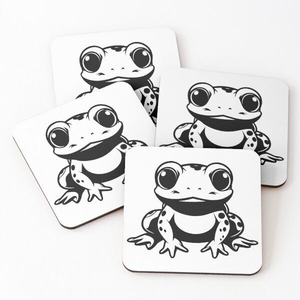Item preview, Cute Baby Frog Amphibian Toad Adorable Pet Froglet Wild designed and sold by inkoutninja.