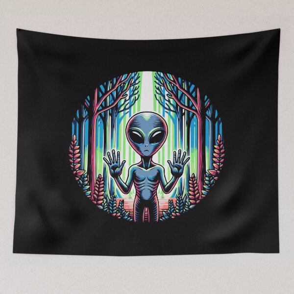 Item preview, Alien Forest Encounters designed and sold by roswellboutique.