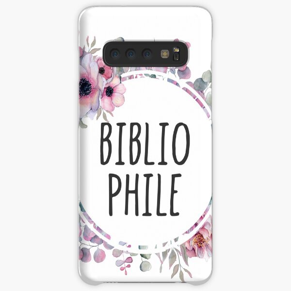 Bibliophile - Floral Design Samsung Galaxy Snap Case