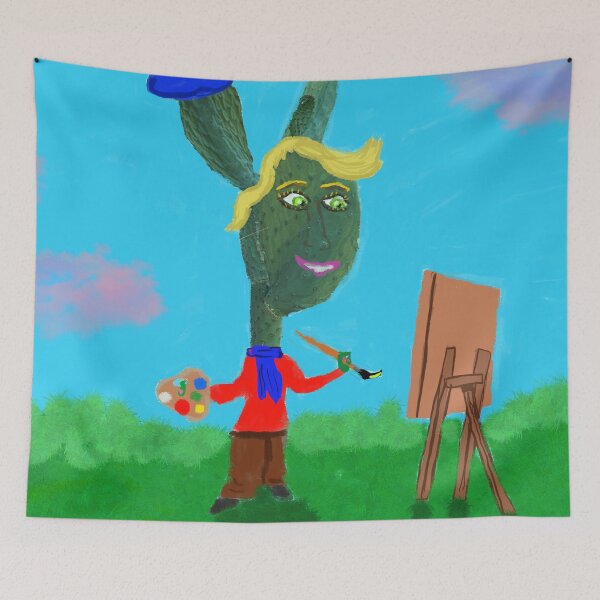 Item preview, Cactus Artist designed and sold by pinkyjainpan.