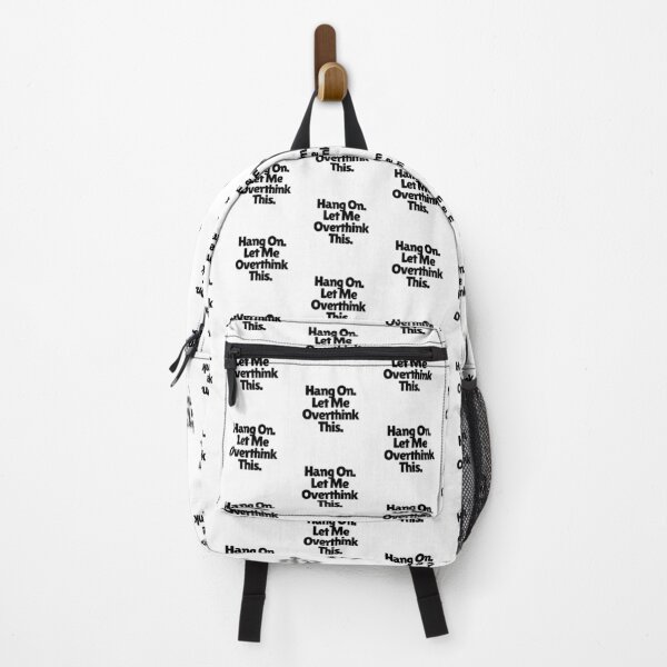 Item preview, Hang On. Let Me Overthink This. designed and sold by CharmStudio.