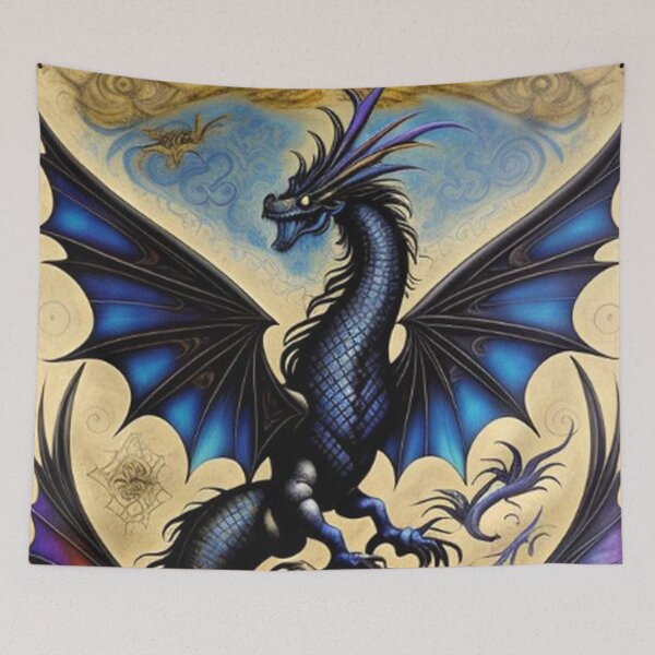 Item preview, Vintage Medieval Dragon  designed and sold by TheDarkWardrobe.