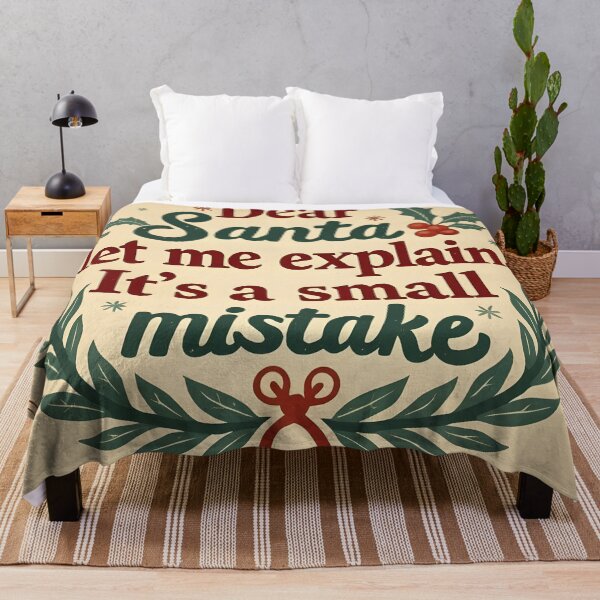 Item preview, Dear Santa Let Me Explain. It's A Small Mistake - 09 designed and sold by kjp-design.