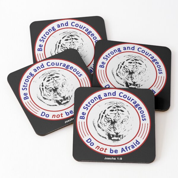 Item preview, Strong and Courageous Do not be Afraid designed and sold by Inkhornmedia.