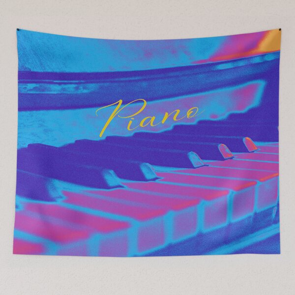 Item preview, A Piano In A Heatwave designed and sold by BrightrDayMusicArt.