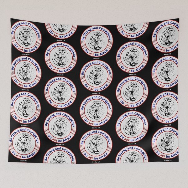 Item preview, Strong and Courageous Do not be Afraid designed and sold by Inkhornmedia.