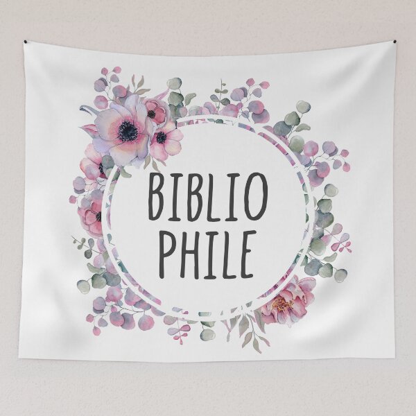 Item preview, Bibliophile - Floral Design designed and sold by kimcarlika.
