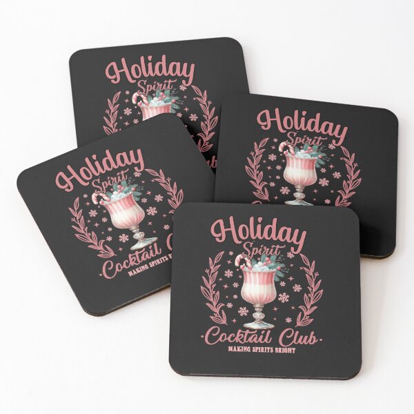 Item preview, Holiday Spirit Cocktail Club, Making Spirits Bright designed and sold by AlienOccupation.