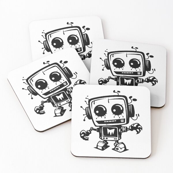Item preview, Cute Robot Creepy Android Box Machine Mechanical Sci-fi designed and sold by inkoutninja.
