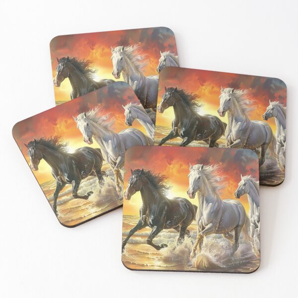 Item preview, Horses Untamed Running Free designed and sold by Myra365Art.