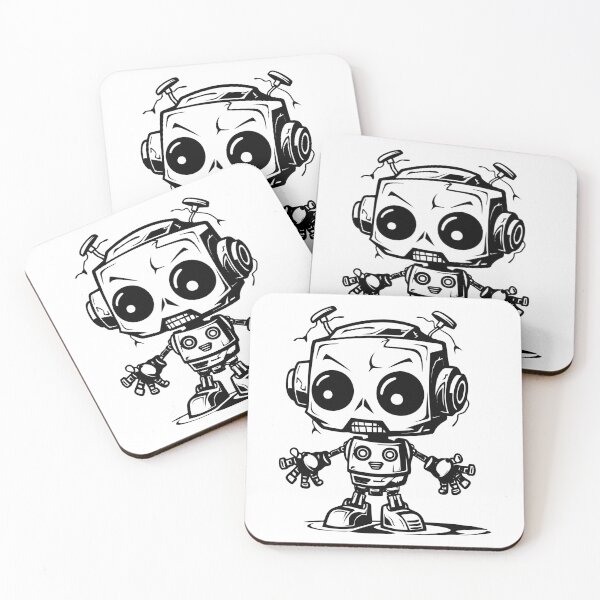 Item preview, Cute Robot Creepy Android Box Machine Mechanical Sci-fi designed and sold by inkoutninja.