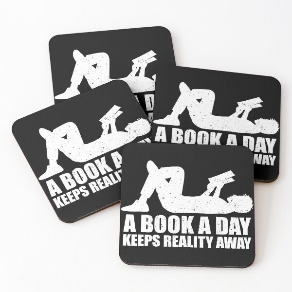 Item preview, A Book A Day Keeps Reality Away designed and sold by mhernaevily.