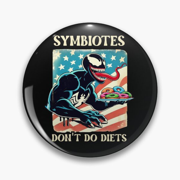 Item preview, Fun Symbiotic Character with Diet Humor designed and sold by KakangMudi.