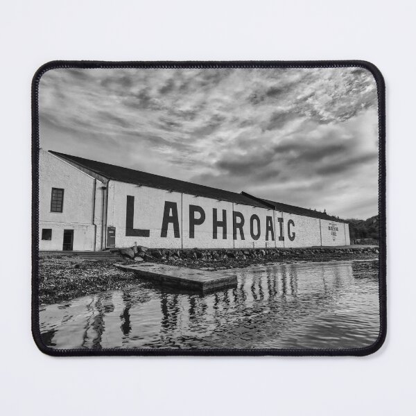 Item preview, Laphroaig Distillery Black and White designed and sold by Wandering Spirits Global.