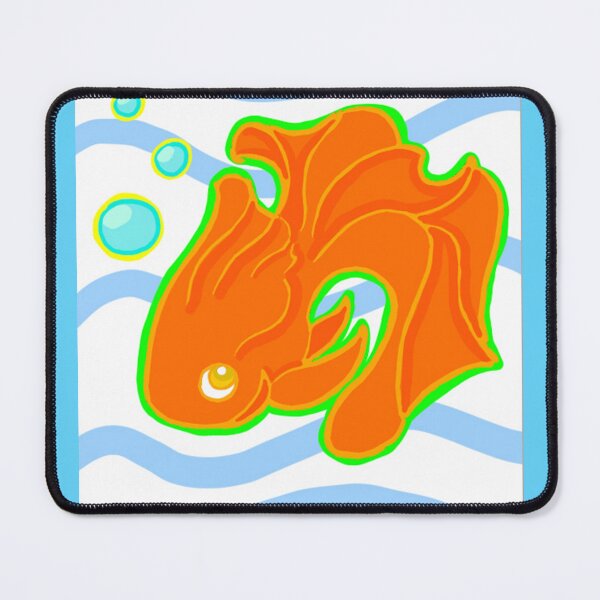 Aperçu de l'œuvre Fishy et les vagues créée et vendue par GummiSharks!.