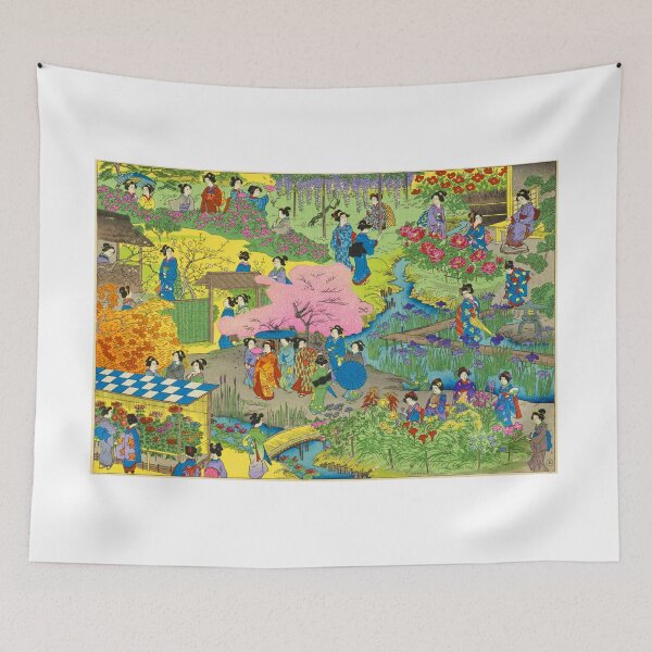 Item preview, A Year in Bloom: Celebrating Seasonal Flowers and Traditions in Japan designed and sold by Kina-design.