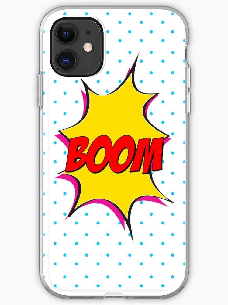 Boom Boom Pow Iphone Case Cover By Mikath Redbubble