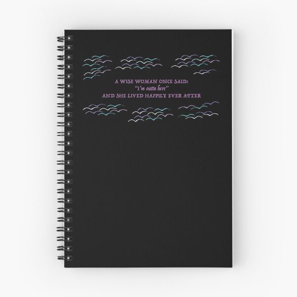 Item preview, A Wise Woman Once Said Minimalist Design designed and sold by DesignWerkz.